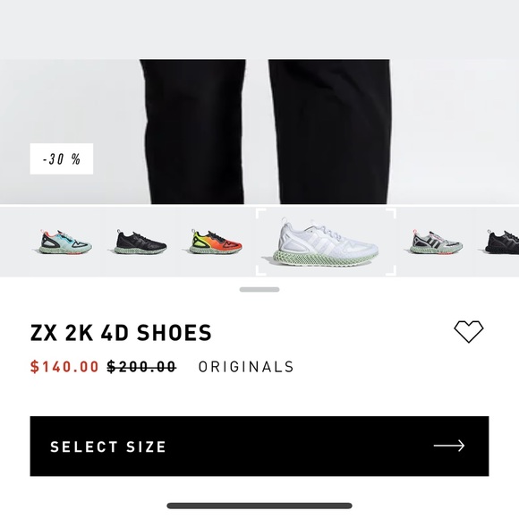 Adidas men’s 4D shoes - Picture 6 of 6